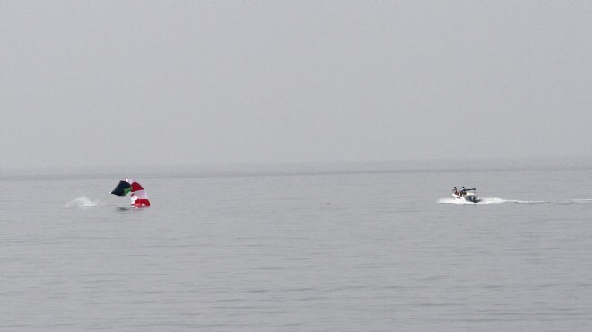 Muğla'da yamaç paraşütü pilotu denize düştü!