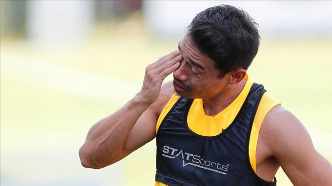 Nagatomo antrenmanda gözyaşlarını tutamadı