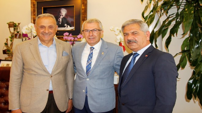 Ödemiş'te AK Parti'den Başkan Eriş'e ziyaret
