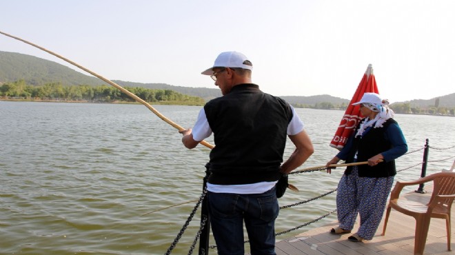 Ödemiş'te Balık Tutma Yarışması düzenlendi