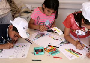 Agora Parkı'nın Agora'nın çocukları tasarlıyor 