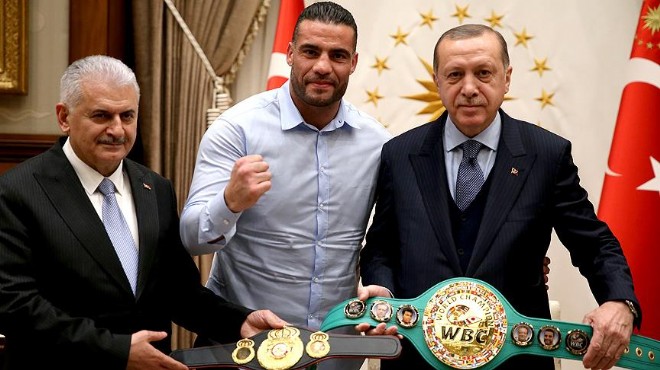 Suriyeli boksör altın kemer sözünü tuttu