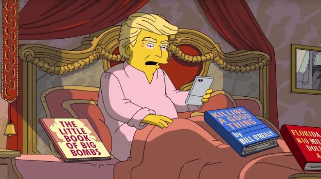 The Simpson'dan Trump'a özel bölüm