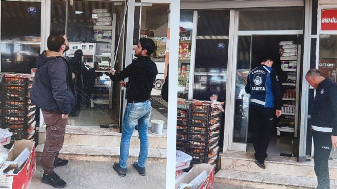 Torbalı'da Suriyelilerin dükkanları mühürlendi!