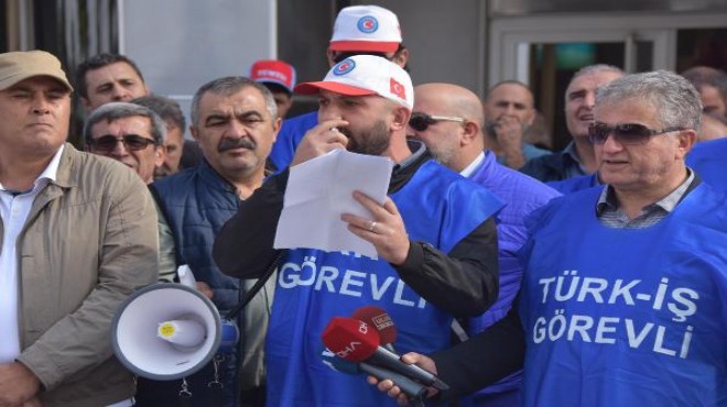 Türk-İş'ten İzmir'de vergi sistemi eylemi