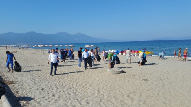 Vatandaş Aydın Büyükşehir el ele sahilleri temizledi