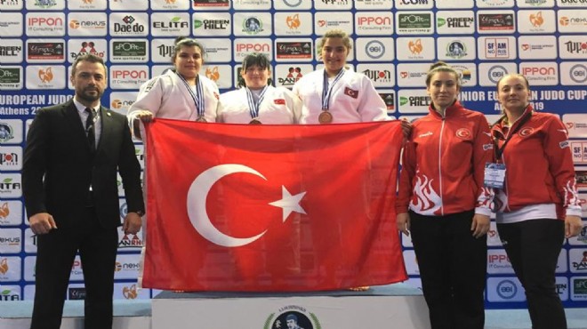 Judocu Yağmur, İzmir'in gururu oldu