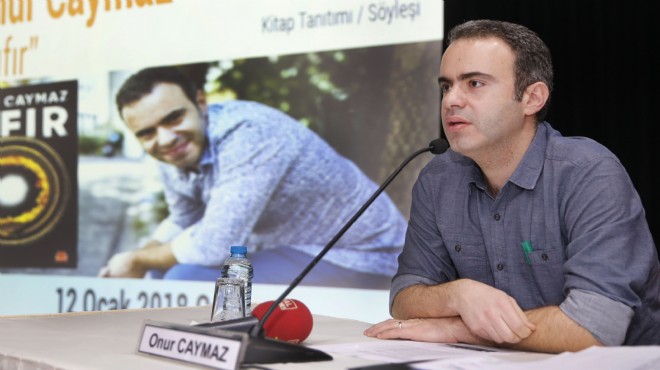 Yazar Caymaz'dan Konak'ta 'Sıfır' buluşma