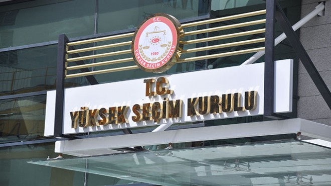 YSK'dan AK Parti'nin başvurusu ile ilgili karar