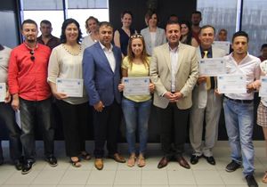 Menderes'in girişimcileri sertifikalarını aldı