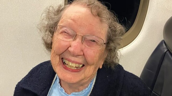 101 yaşındaki kadını 'bebek' sandılar