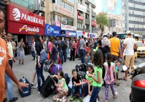 Basmane otogar gibi: Suriyeliler dolup boşalıyor! 