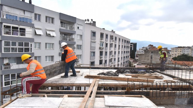 700 kız öğrenciye ev olacak... Bornova'nın yurdu yükseliyor!