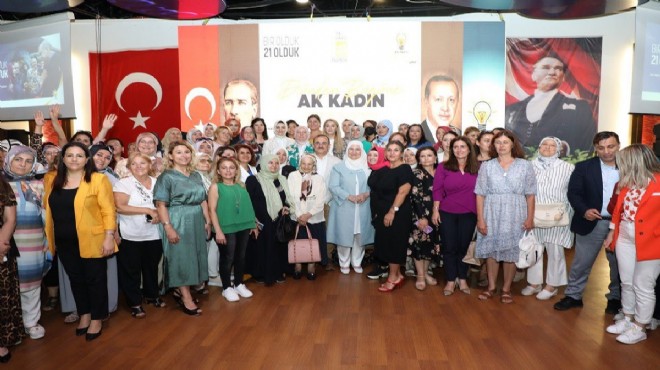 AK Parti İzmir'in kadınlarından 21. yıl etkinliği