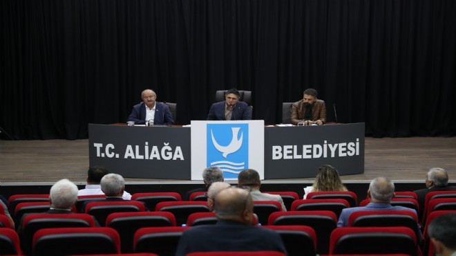 Aliağa Belediye Meclisi toplanıyor