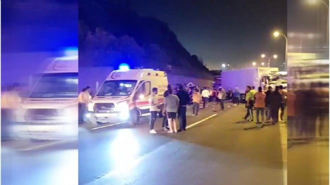 Anadolu Otoyolu'nda trafik kazası: 4 yaralı!