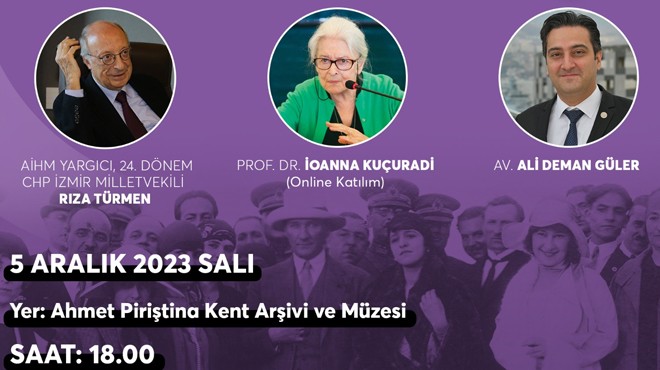 Apikam'da 'Cumhuriyetin 100. yılında İnsan Hakları' konuşulacak