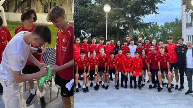 Arda Güler'den U14 Milli Takımı'na ziyaret