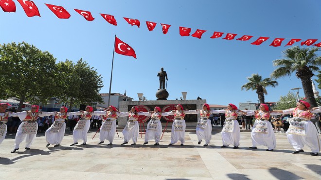 Atatürk’ün Urla’ya gelişi coşkuyla kutlandı