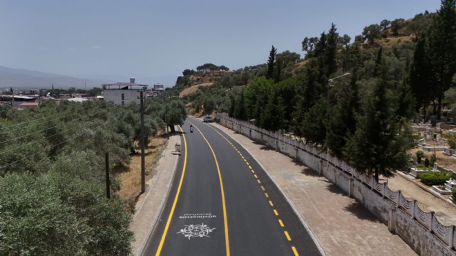 Aydın Büyükşehir Belediyesi Nazilli-Dereağzı Caddesi'ni yeniledi