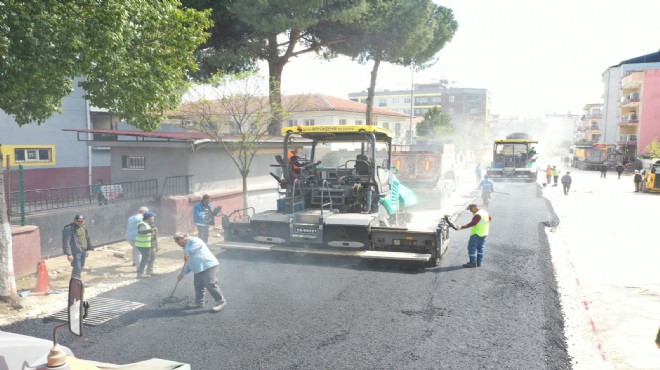 Aydın'da yol yapım çalışmaları tam gaz!