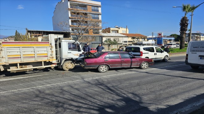 Aydın'da zincirleme trafik kazası