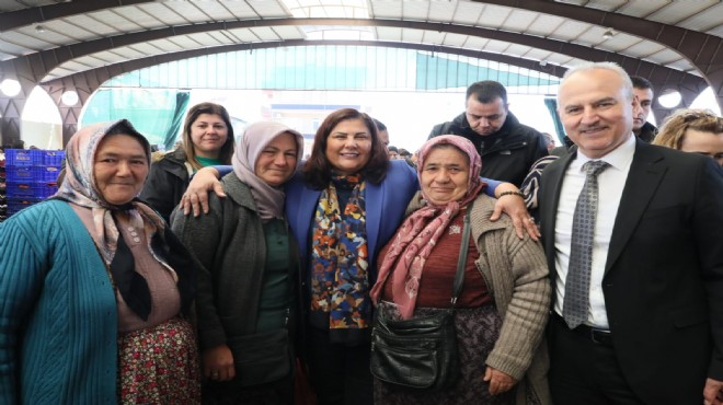 Başkan Çerçioğlu'na Çine'de yoğun ilgi!