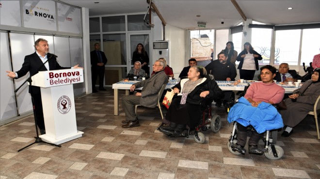 Başkan İduğ engelli vatandaşlarla buluştu... 'Empati kurarak daha iyi anlıyoruz'