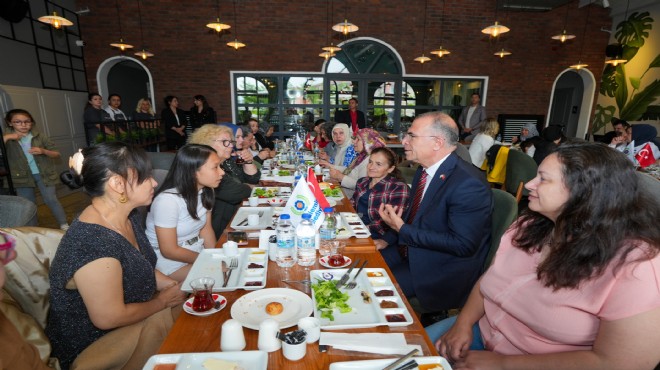 Başkan Işık, şehit anneleri ve eşleriyle bir araya geldi