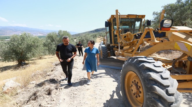 Başkan Sengel'den Pamucak'ta denetim