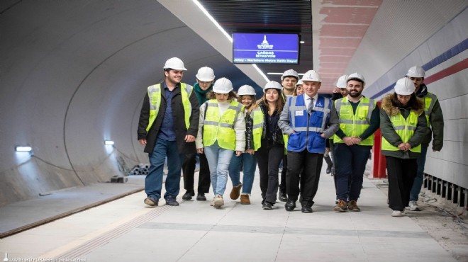 Başkan Soyer duyurdu... Narlıdere Metro'da ilk deneme!