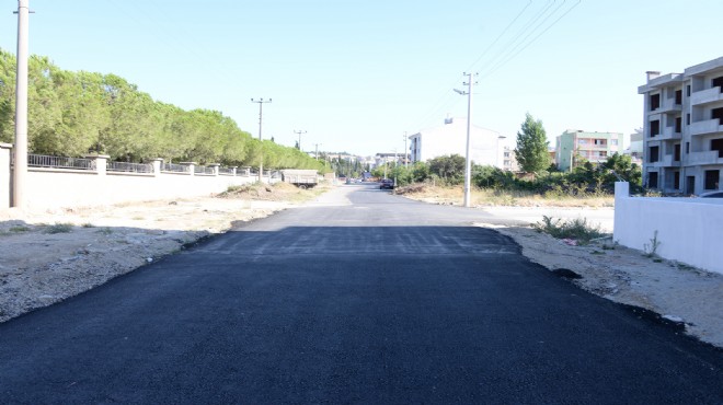 Bergama'da yol sorunu çözülüyor