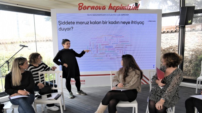 Bornova’da kadın dayanışması!