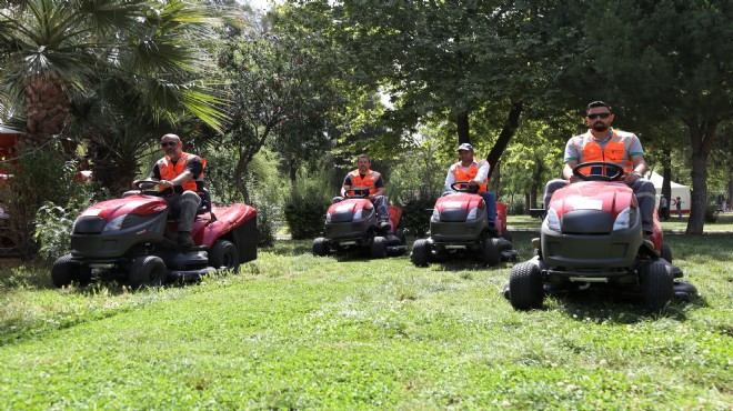 Bornova'nın parkları için yeni yatırım