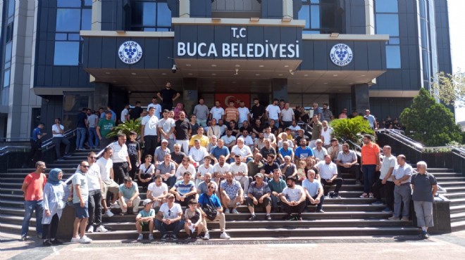 Buca'da pazarcı krizi sürüyor… Belediye önünde oturma eylemi!