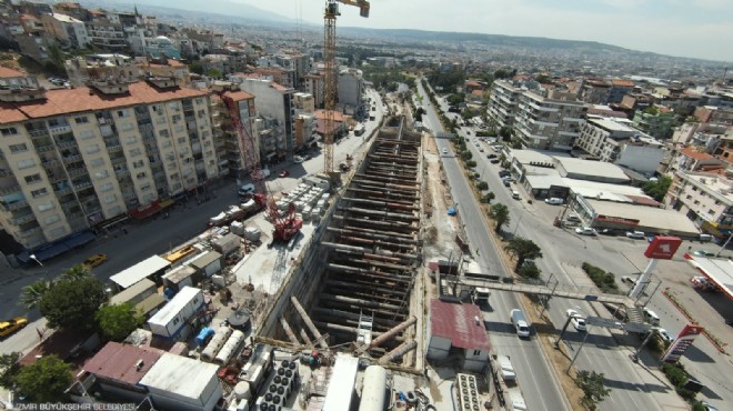 Buca Metrosu'nda son durum... Yerin 36 metre altında non-stop çalışma!