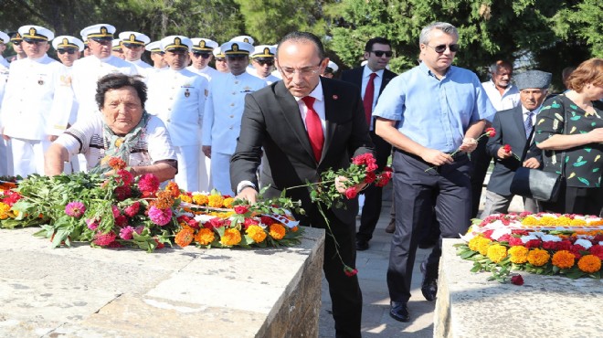 Büyük Zafer'in 97. yılı Urla’da kutlandı