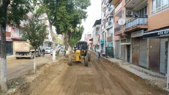 Büyükşehir, Germencik'in yollarını yeniliyor!