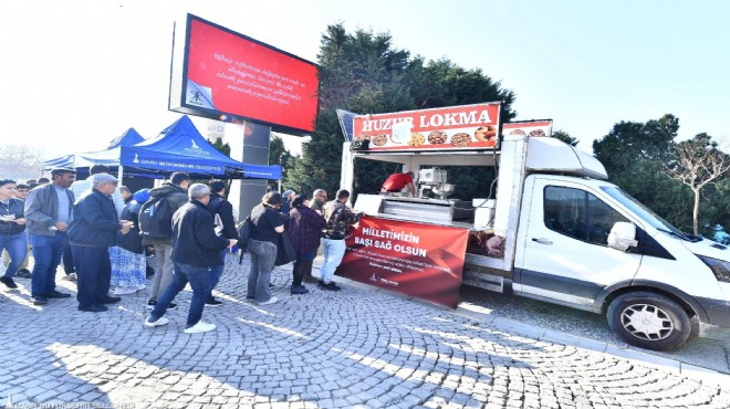 Büyükşehir'den şehitler için helva ve lokma hayrı