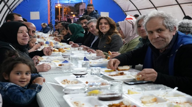 Çeşmeliler iftarda bir araya geldi