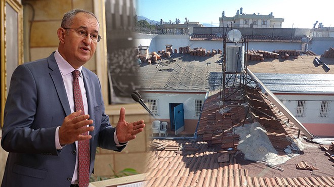 CHP'li Sertel duyurdu: Cezaevinde yatan mahkuma çatı ihalesi!