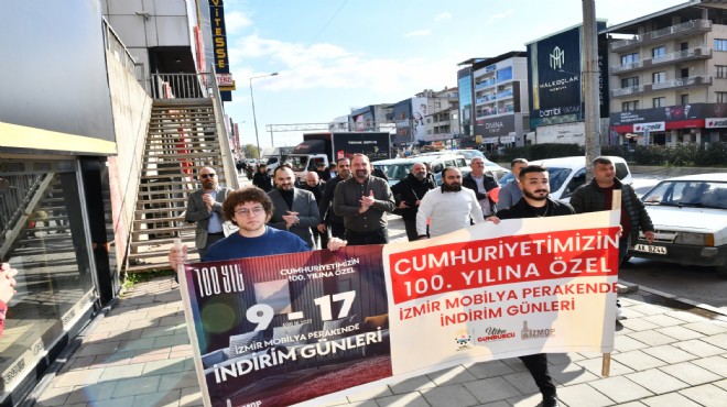 Çiğli Belediyesi'nden mobilya indirim günlerine destek