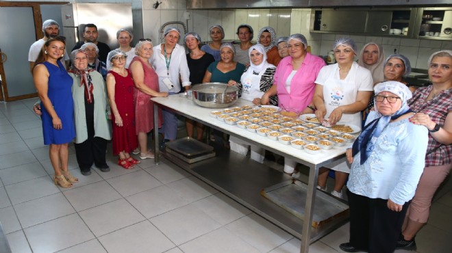 Çiğlili kadınlar Aşure Atölyesi'nde buluştu