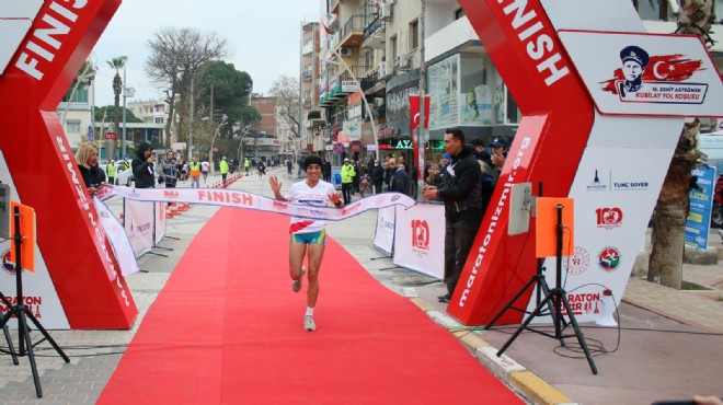 Devrim şehidi Kubilay için 10 kilometrelik koşu