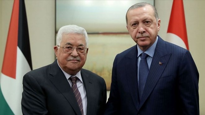 Erdoğan, Filistin Devlet Başkanı'yla görüştü