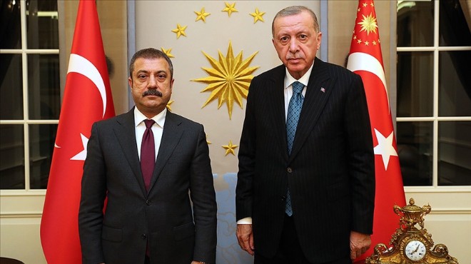 Erdoğan, TCMB Başkanı Kavcıoğlu ile görüştü