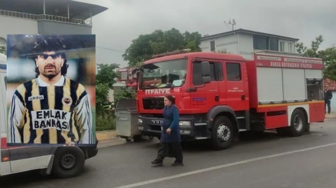 Eski futbolcu Faruk Yiğit'in evinde yangın çıktı