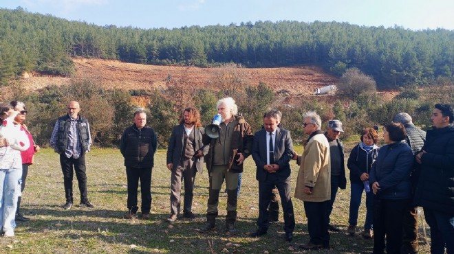 Film sahnesi gerçek oldu… Yönetmen Aksu santrale karşı!