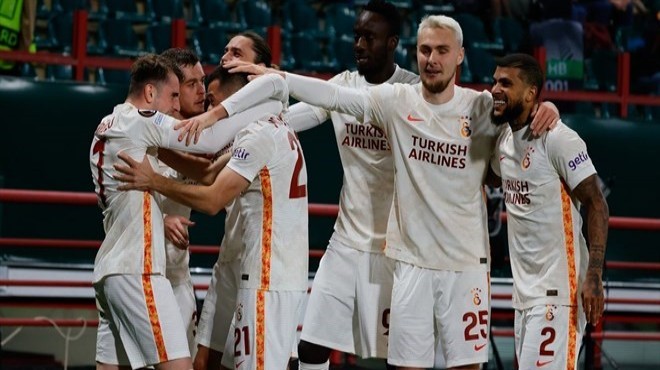 Galatasaray Moskova'dan 3 puanla dönüyor