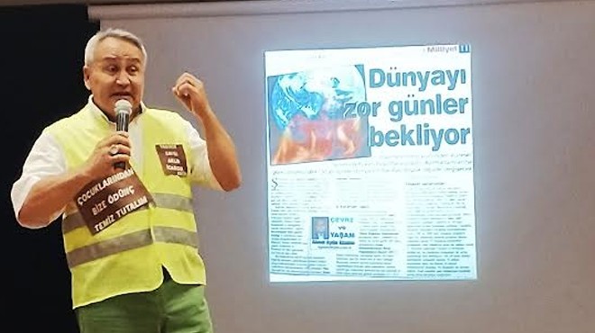 Gazeteci Akansu'dan çocuklara çağrı: Dünyayı kurtarın